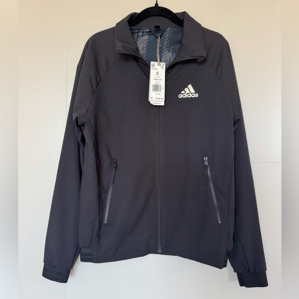 Adidas Primeblue Men's Woven Black Jacket